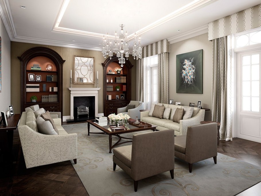 Современный английский интерьер