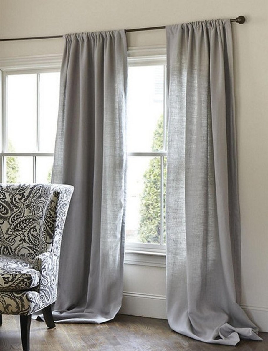 Льняные шторы икеа