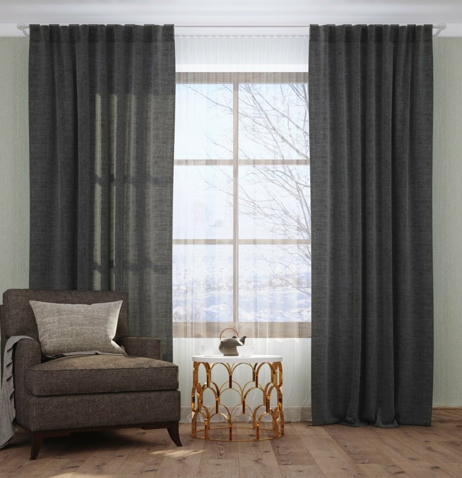 Тюль ТД текстиль Палермо (44331) на ленте 270 см