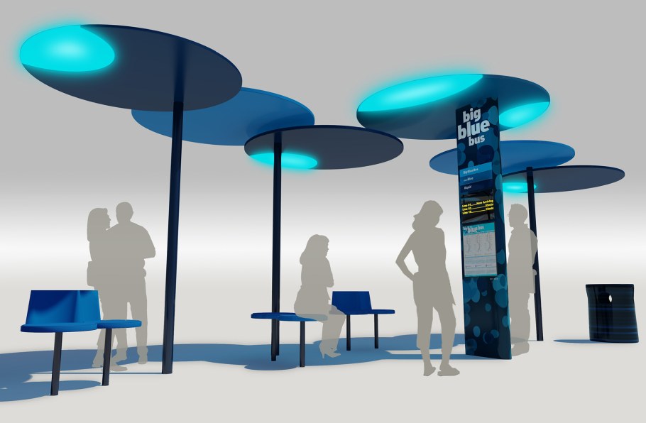 Остановочный павильон аг2к "Аллюр"