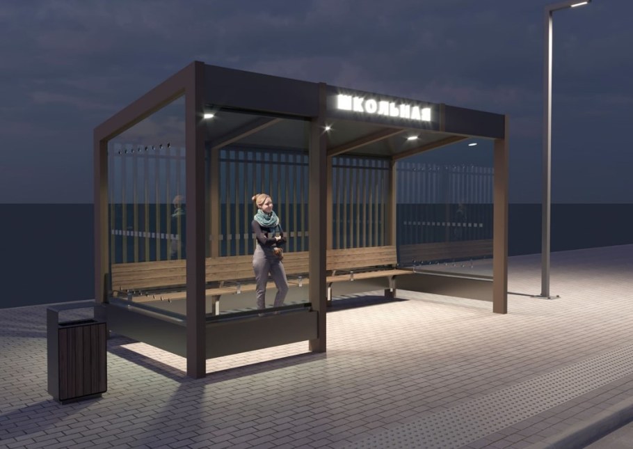 Дизайн проект остановки