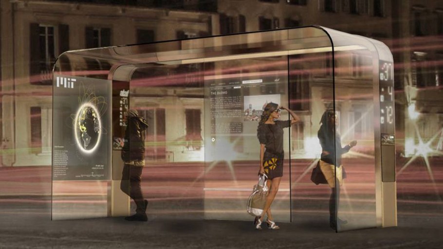 Современные остановочные павильоны