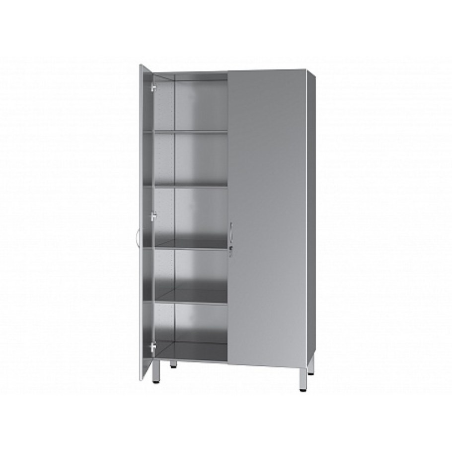 Шкаф нержавеющая сталь медицинский БТ-ШНПР-10