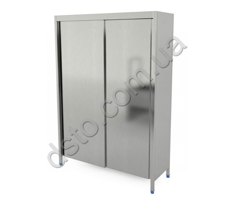 Производственный шкаф с распашными дверями из нержавейки