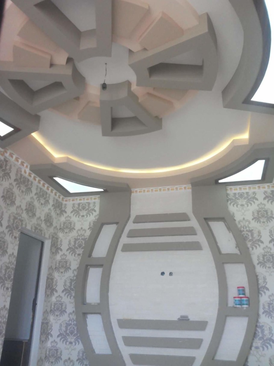 Потолок из гипса Кардон фигура
