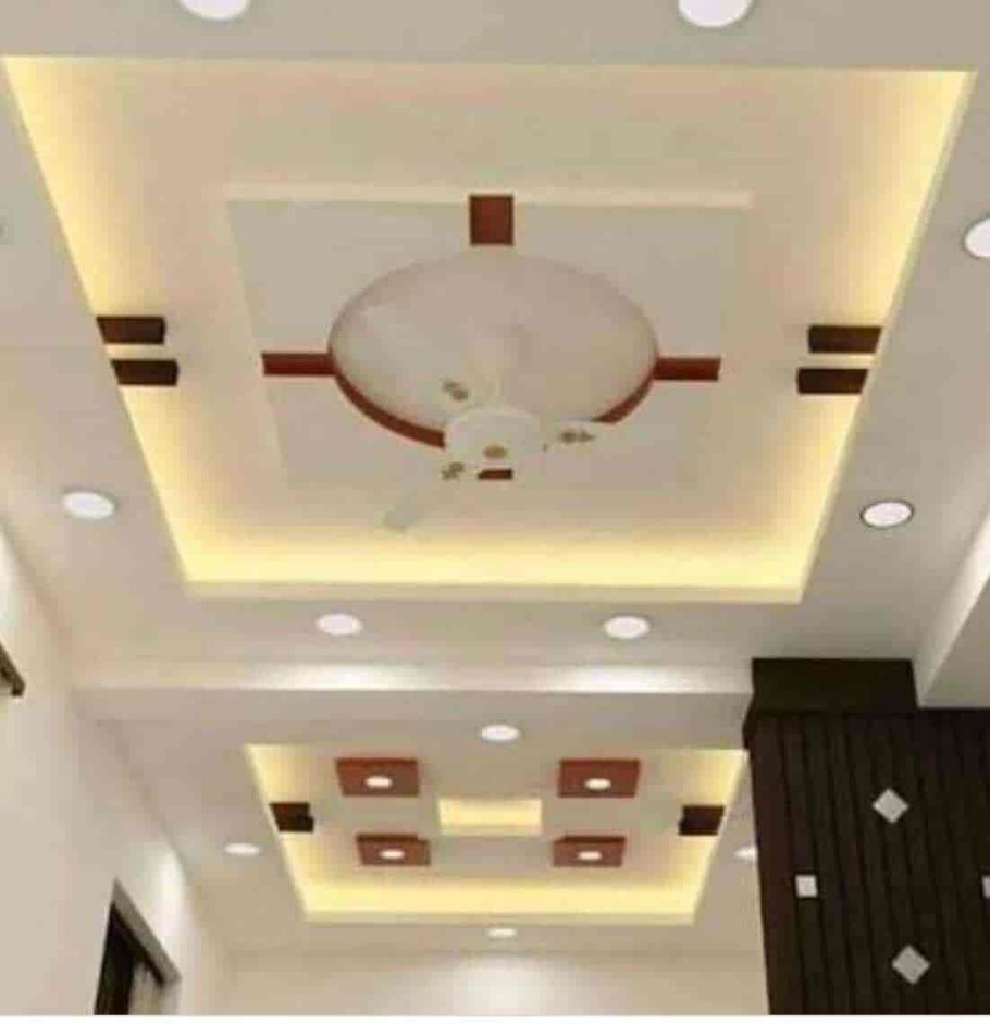 Фигурные потолки из гипсокартона для низких комнат