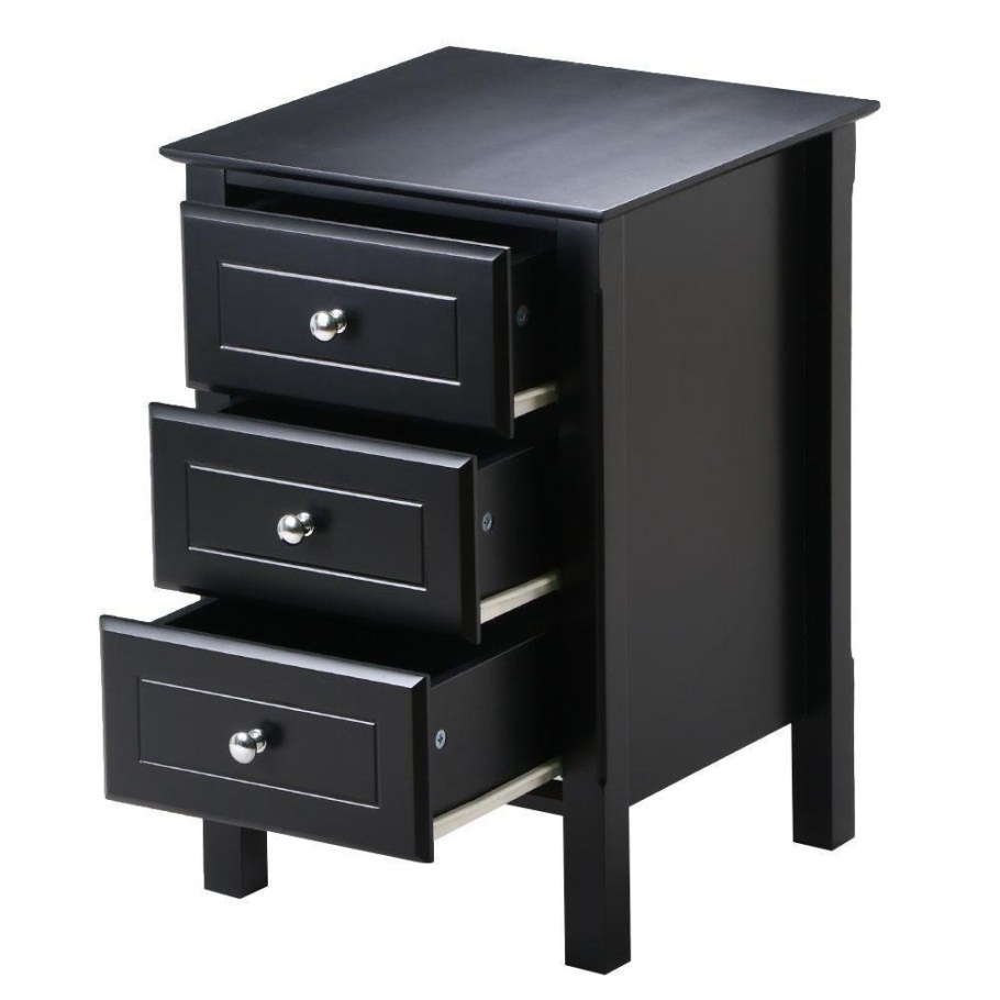 Тумбочка черная