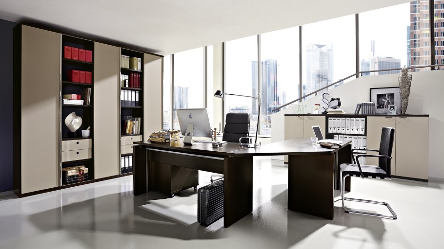 Стеллаж в кабинет руководителя