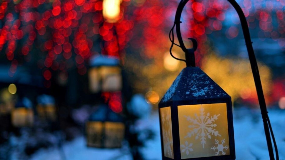 Зимний фонарь