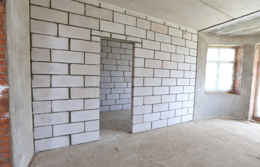 Перегородочные блоки из газобетона