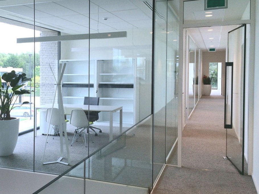 Стеклянная дверь