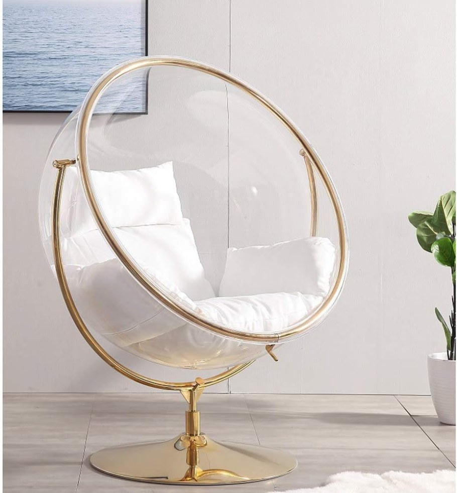 Полусфера из акрила - кресло подвесное