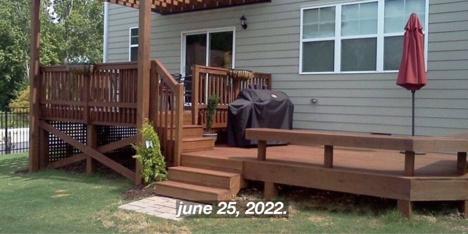 Двухуровневая веранда