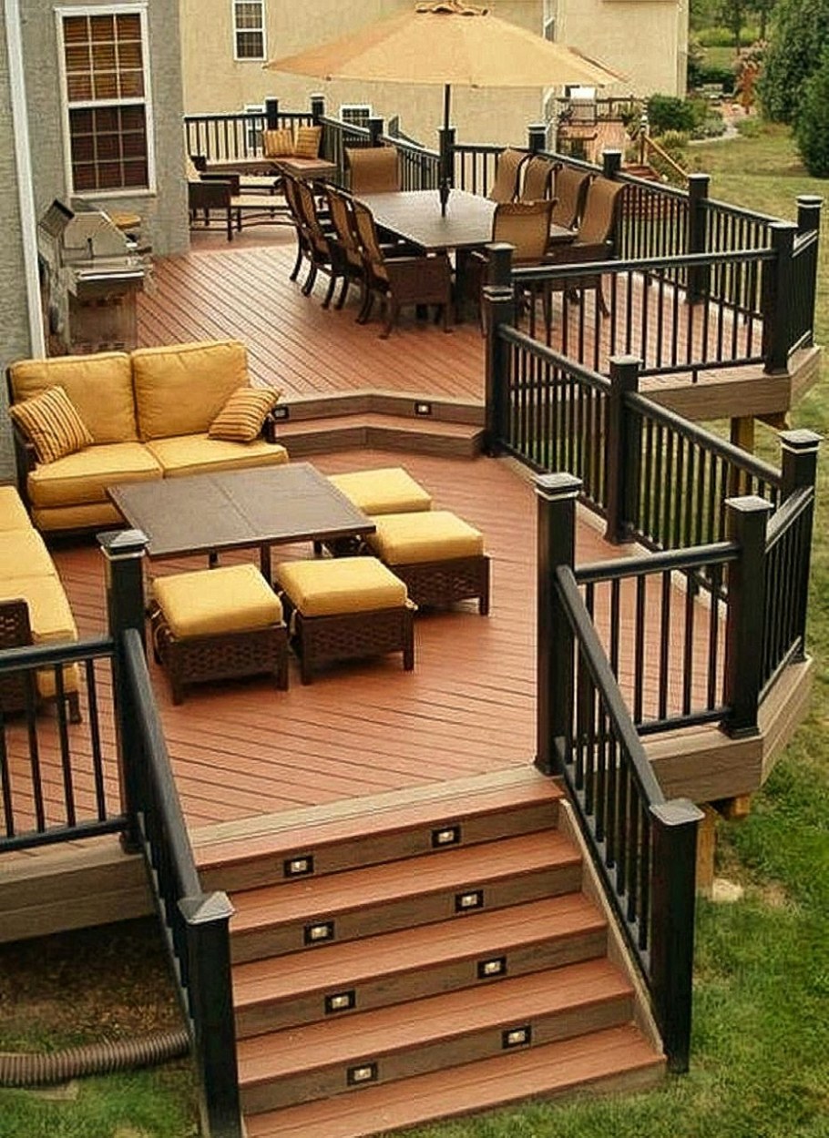 Патио из ДПК