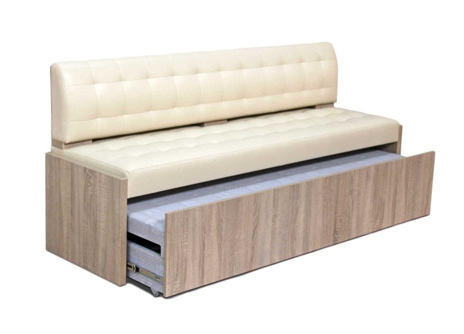 Диван на кухню со спальным местом прямой