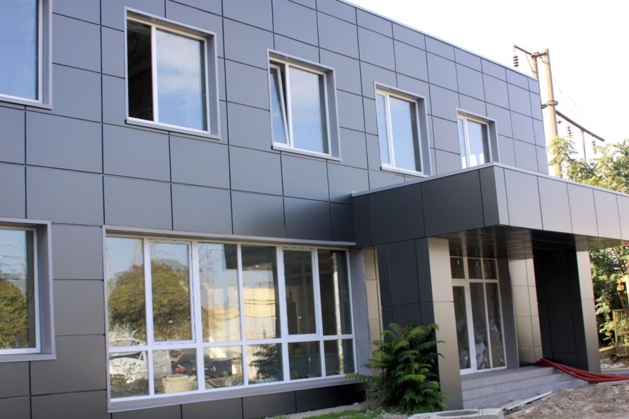 Фасады вентилируемые алюкобонд композит