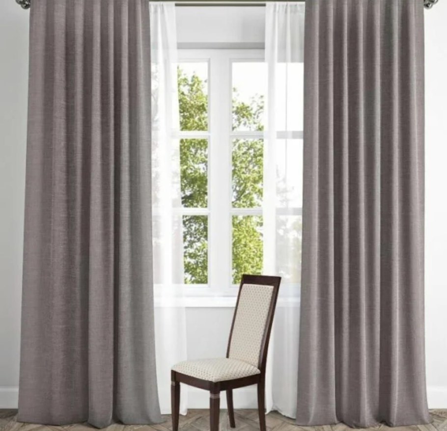 Портьера рогожка