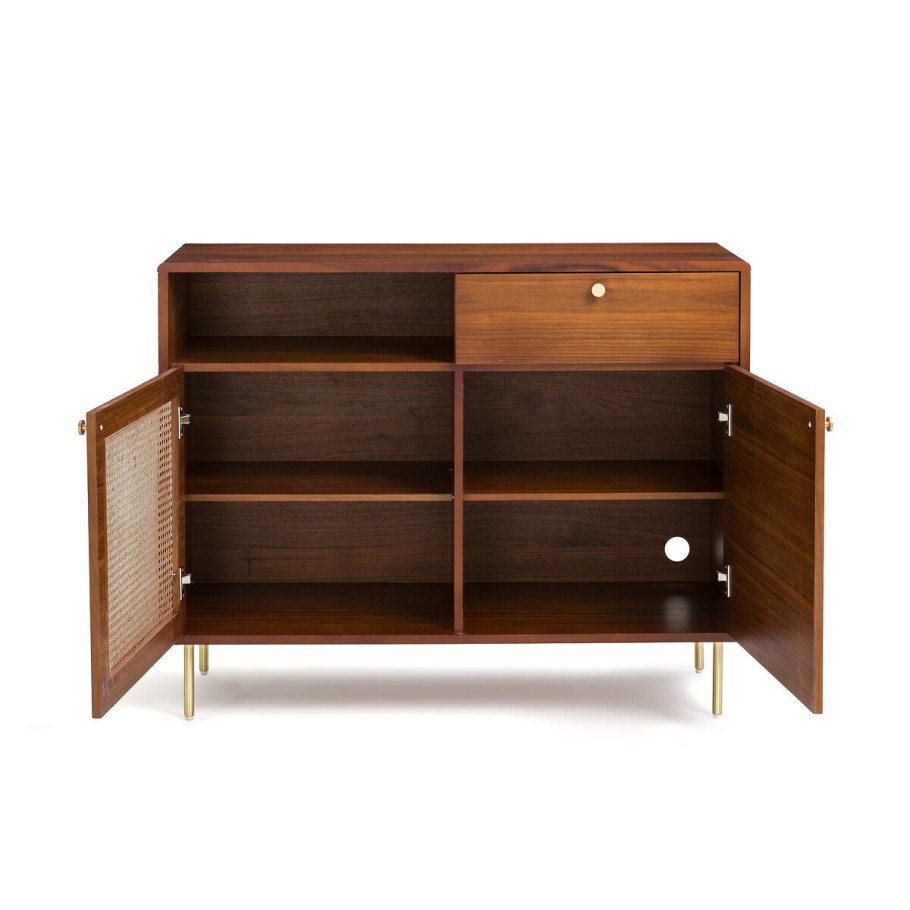 Шкаф на латунных ножках