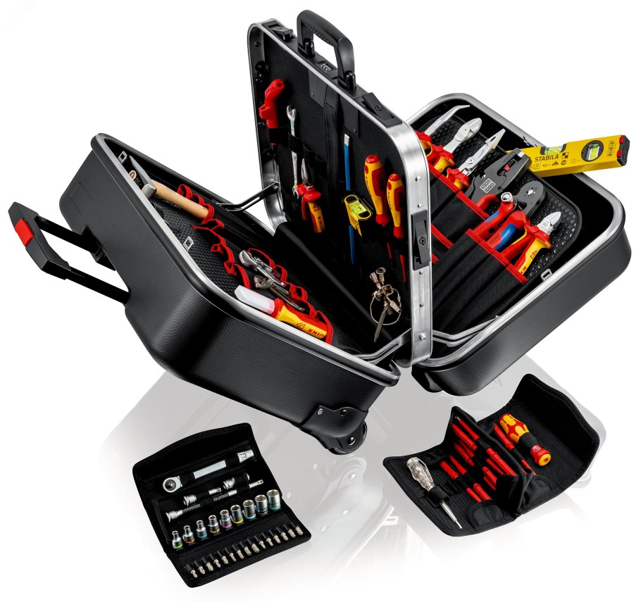 Чемодан для инструмента Knipex "big Twin-move", KN-002141le