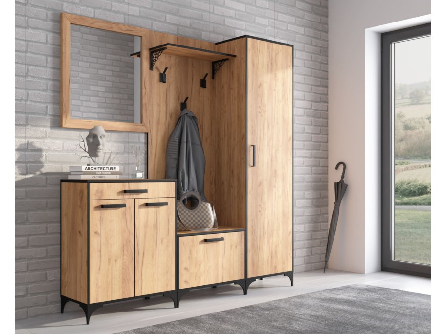 Прихожая 100 на 50 лофт