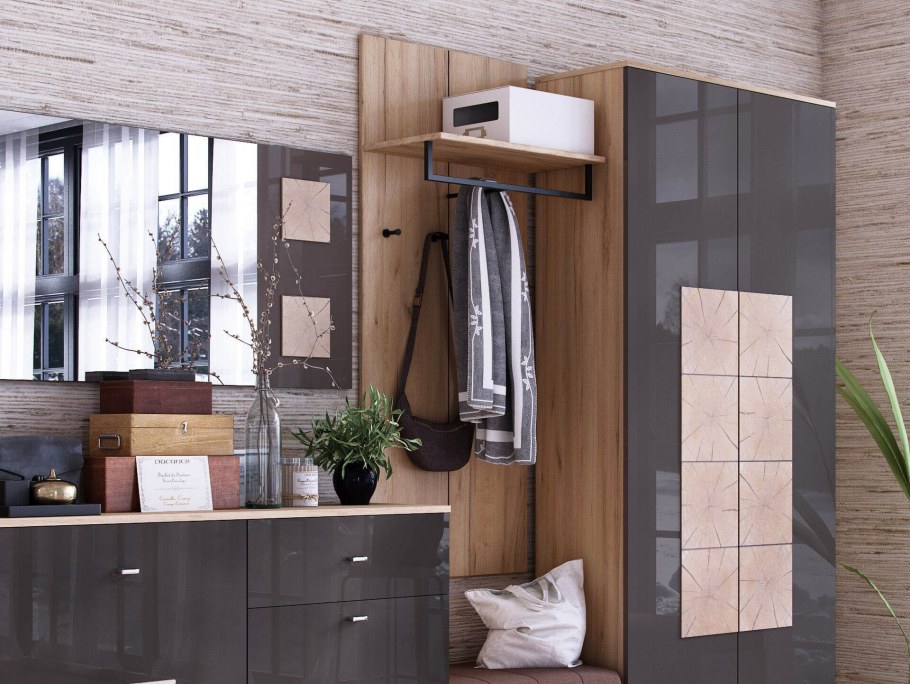 Прихожая Фиджи дуб золотой/Кашмир