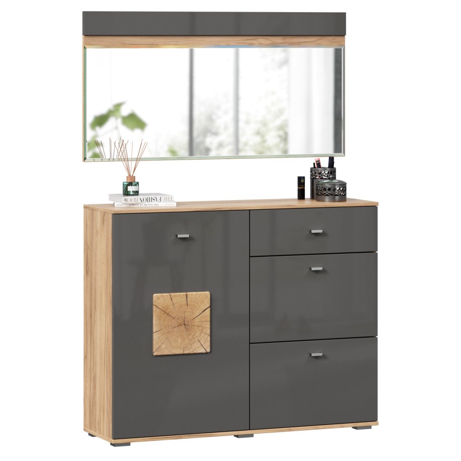 Комод Фиджи антрацит