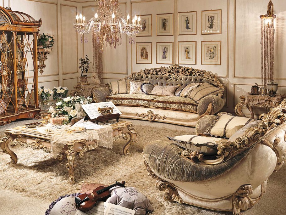 Итальянский диван giardino italiano 7663 фабрики Riva - ital