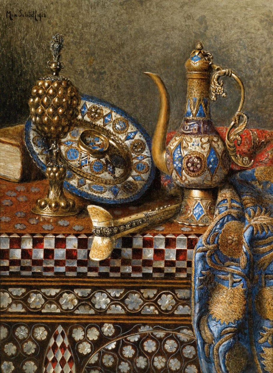 Австрийский художник Max Schodl (1834-1921)