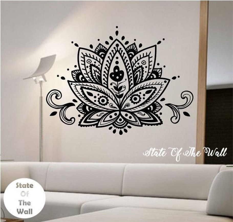 Роспись стен Лотос