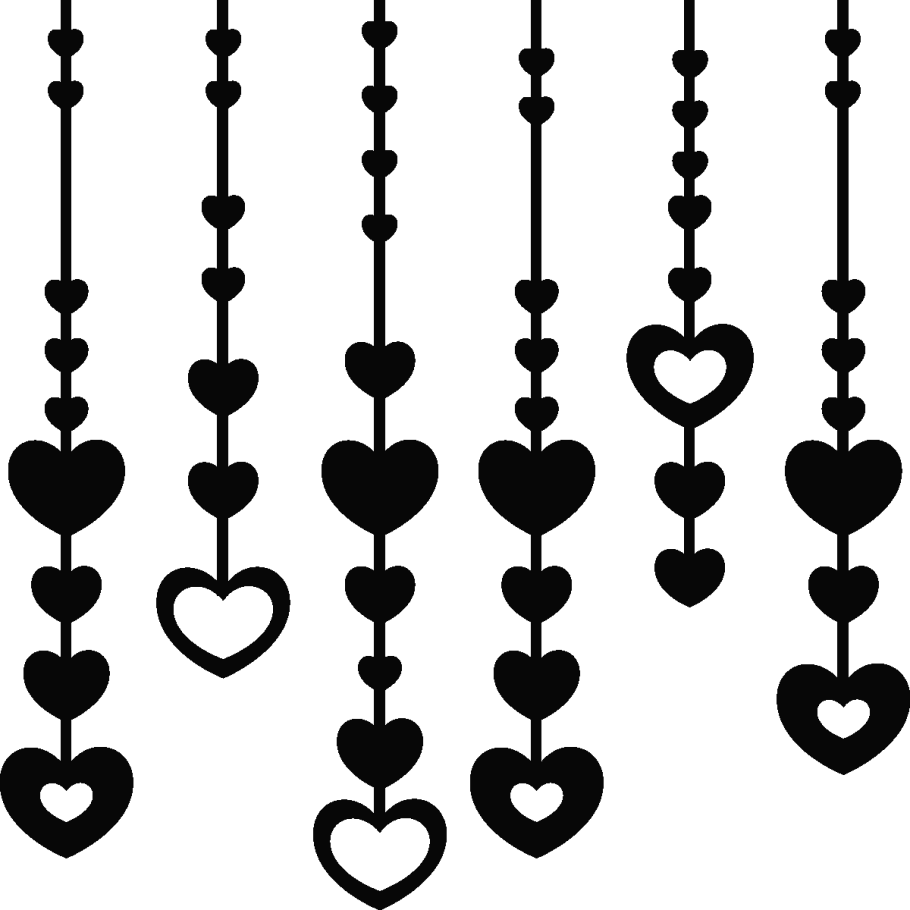 Крючк силуэты Вензель вектор