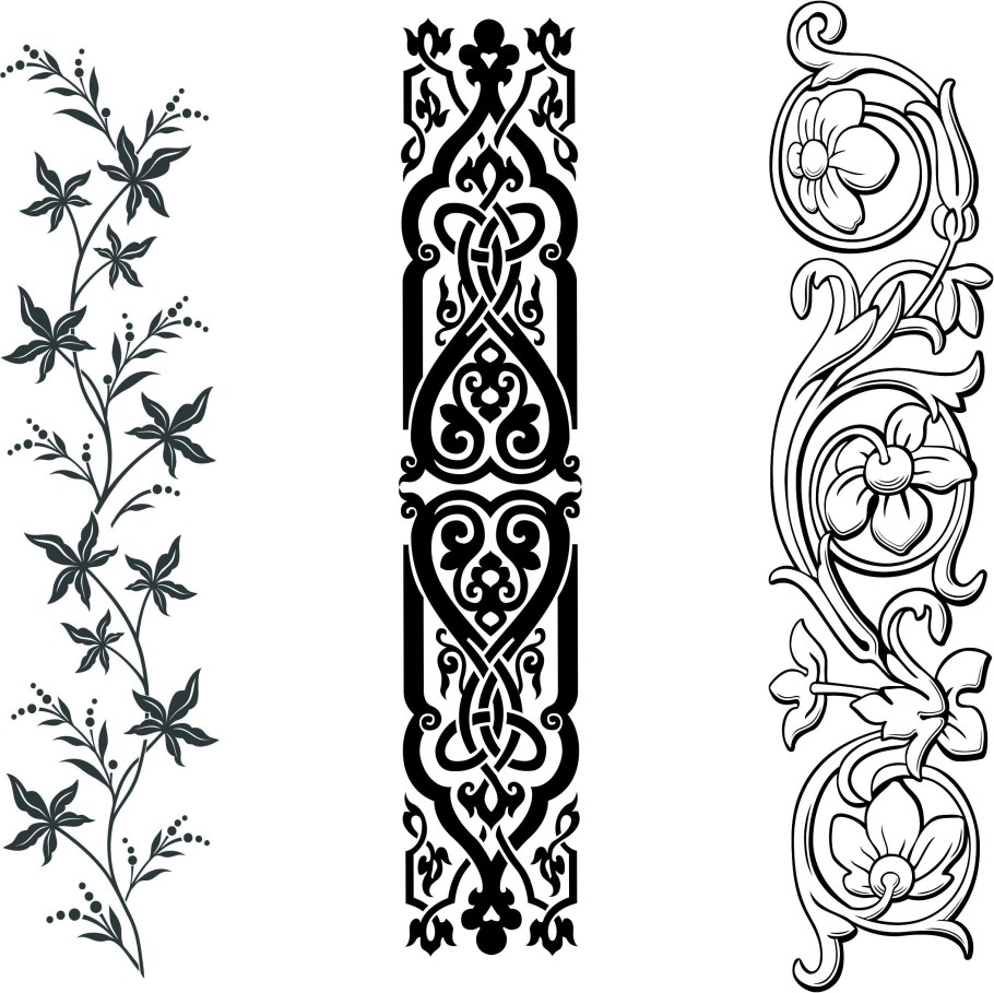 Растительный узор