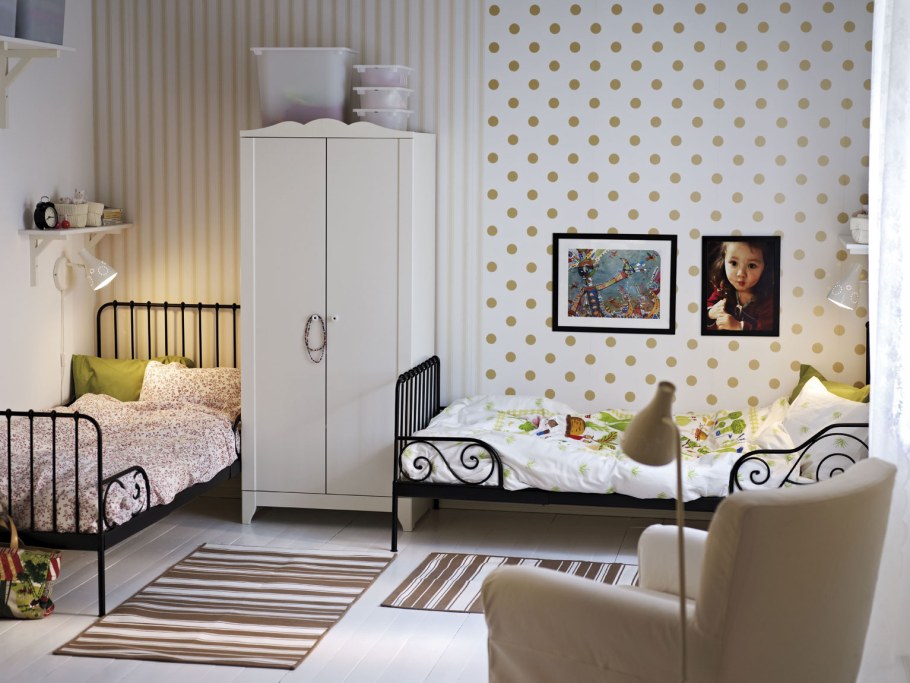 Кровать СУНДВИК икеа в интерьере