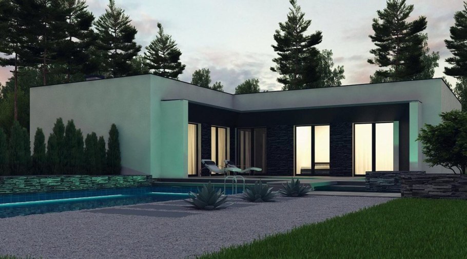 Дом с плоской крышей 160кв Севастополь