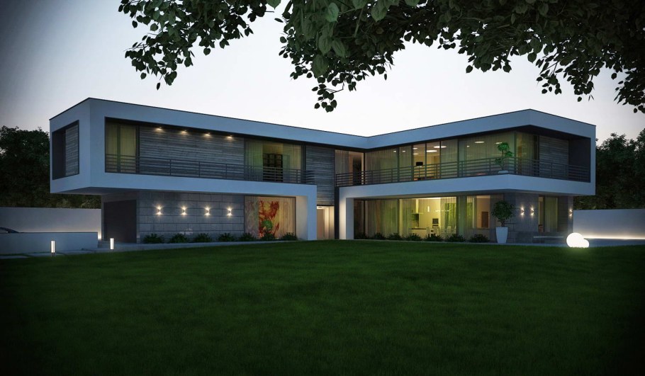 Коттедж в современном стиле