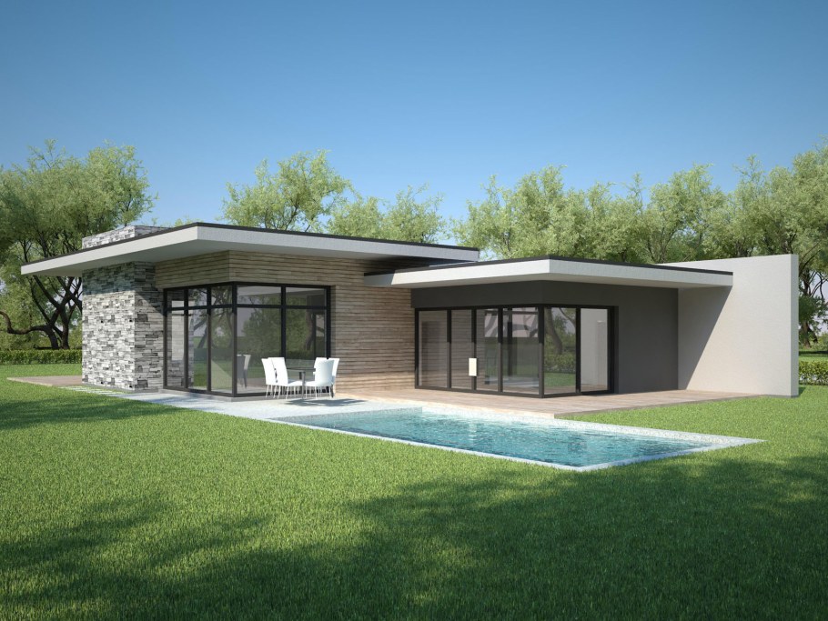 Модерн Хаус одноэтажные