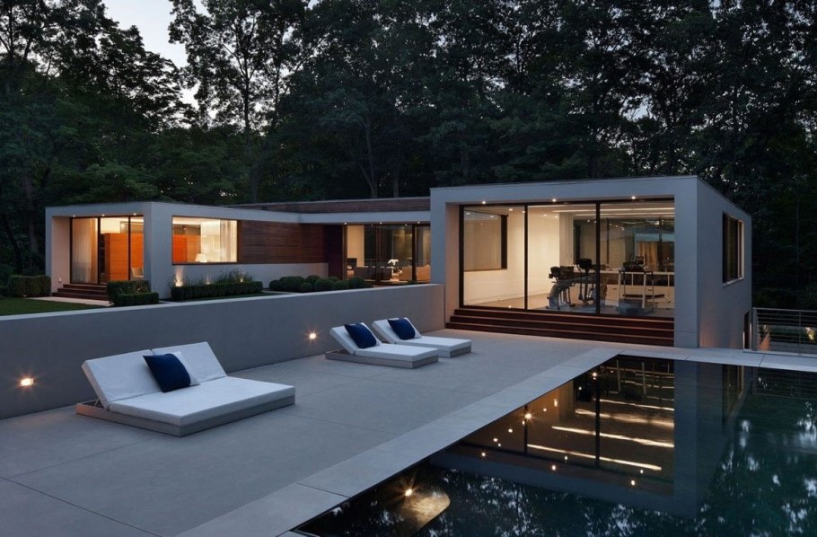 Современные одноэтажные виллы