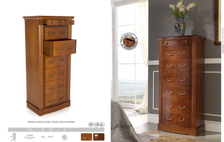 Комод 815.000 белый Panamar