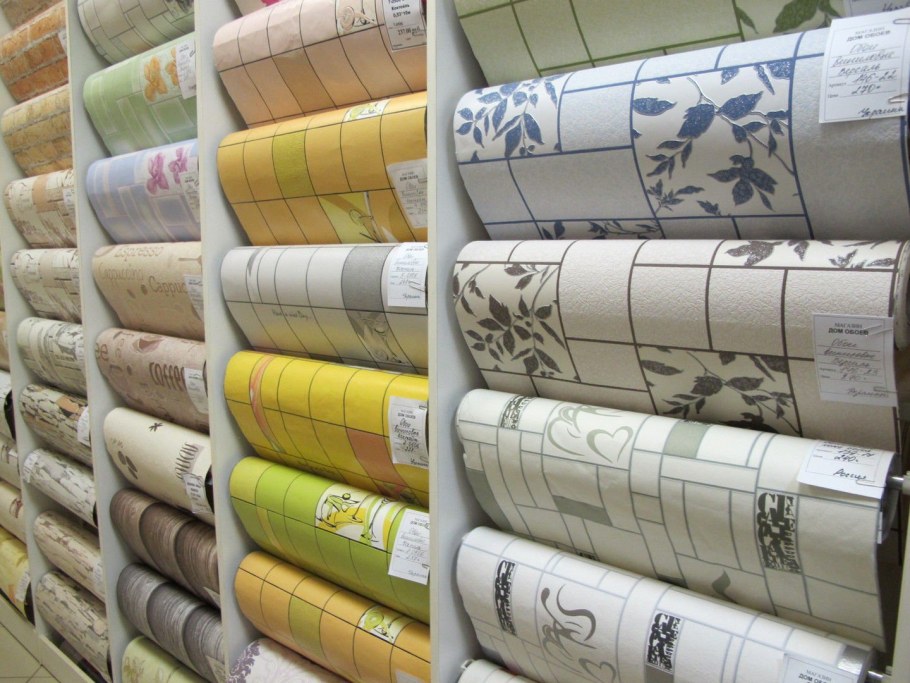 Ассортимент обоев для стен