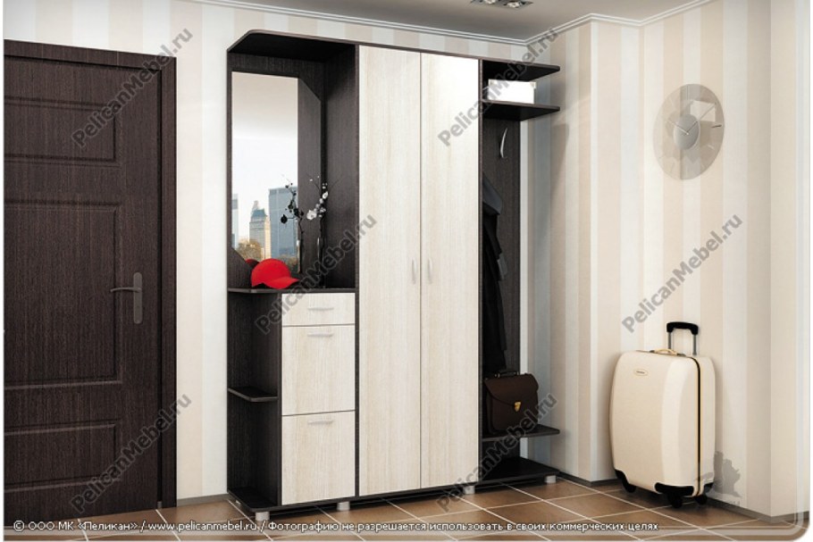 Прихожая "Венера" (венге/дуб белфорд)
