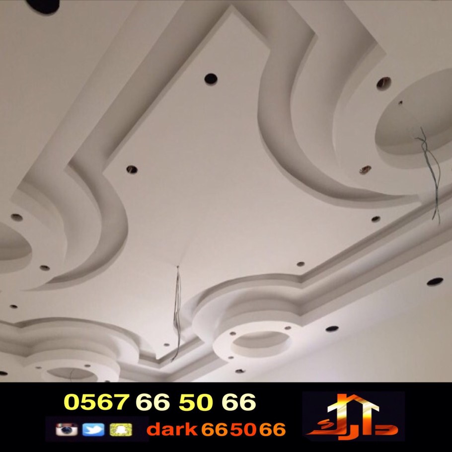 Фигурные потолки из гипсокартона