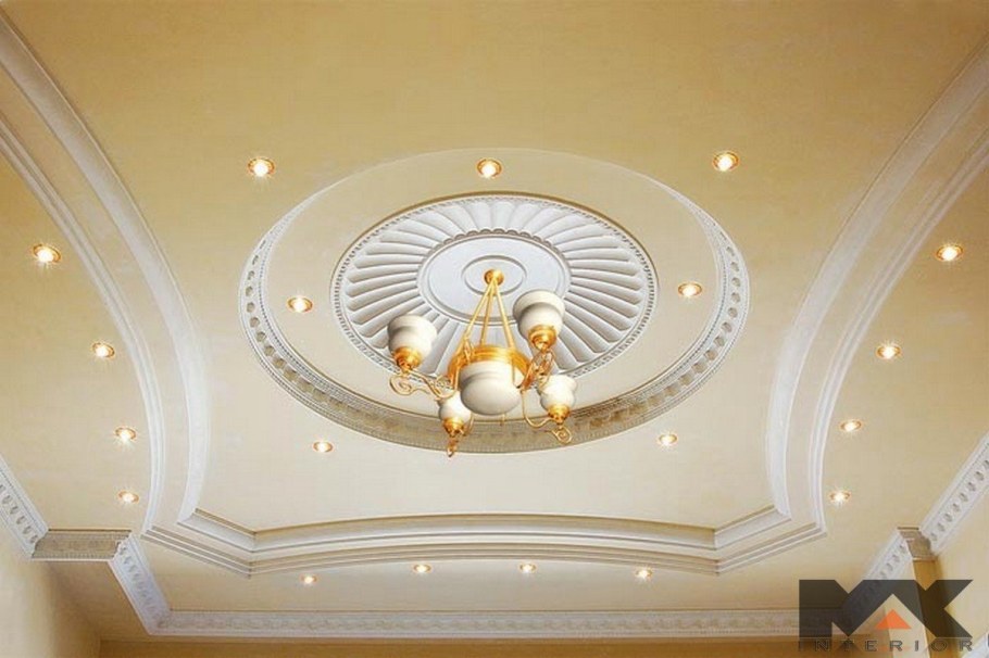 Классические фигурные потолки