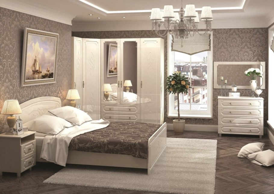 Спальный гарнитур Виктория Стендмебель