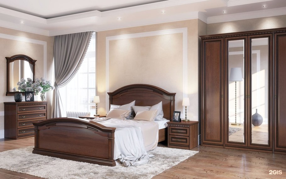 Кровать рапсодия орех Сондрио