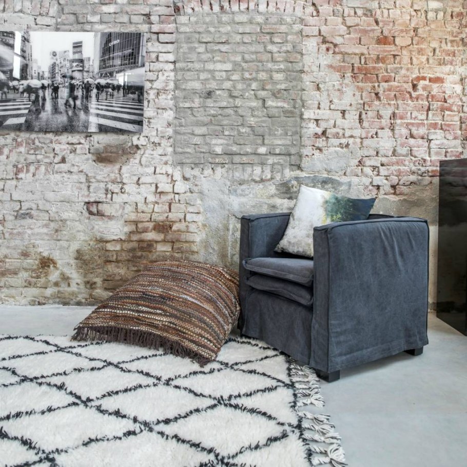 Ковер лофт в интерьере