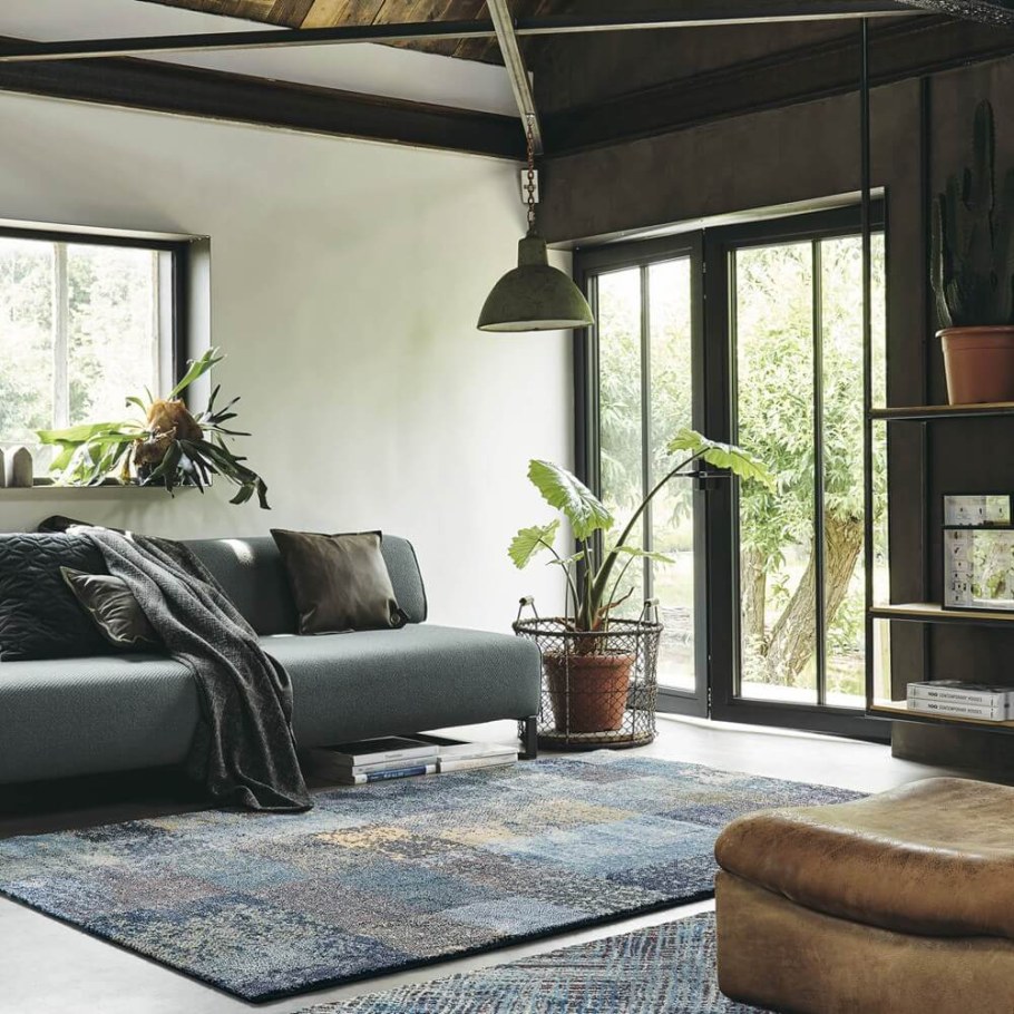 Ковер лофт в интерьере