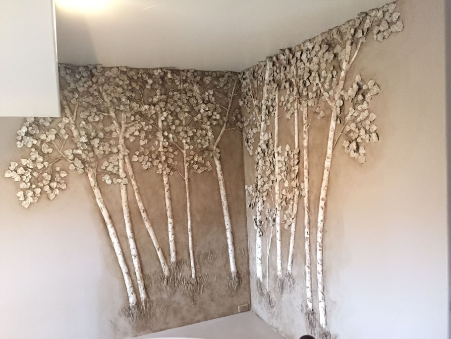Декорация неровных стен