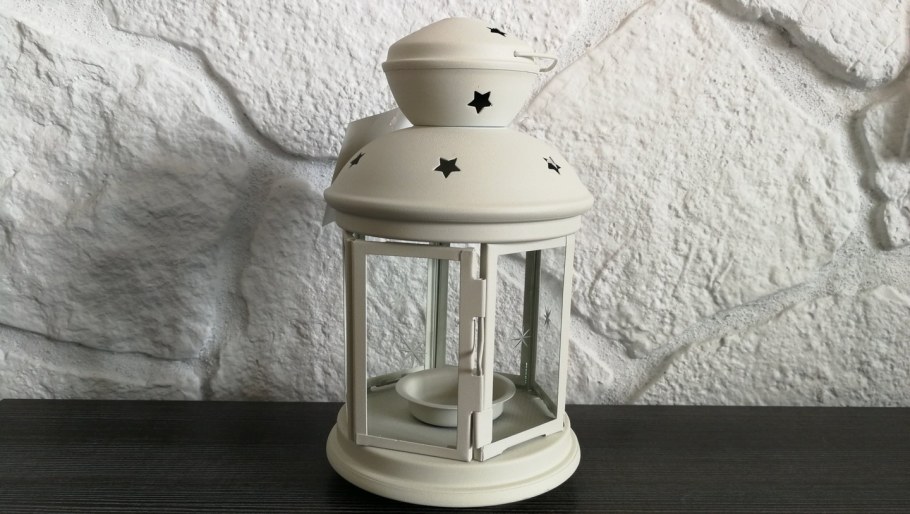 Икеа РОТЕРА белый фонарь