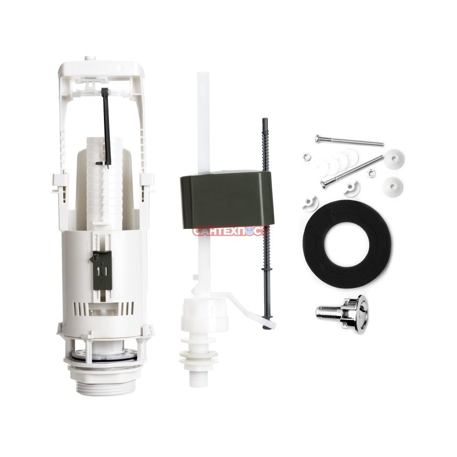 Арматура Сантек для унитаза 2 режима