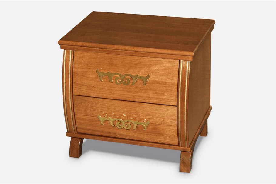 Купить прикроватные тумбочки из массива ольхи