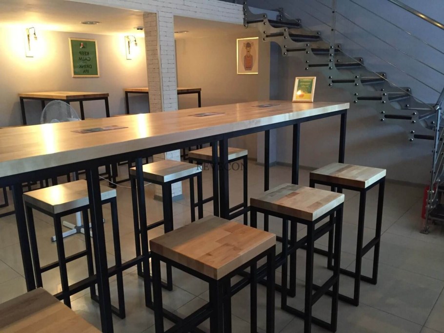 Столы и стулья для ресторанов и кафе в стиле Loft